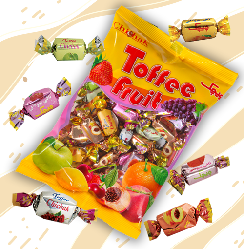 تافی میوه ای بزرگ