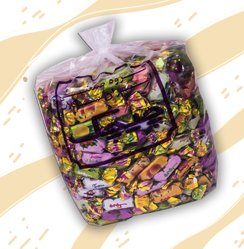 تافی میوه ای 12کیلویی