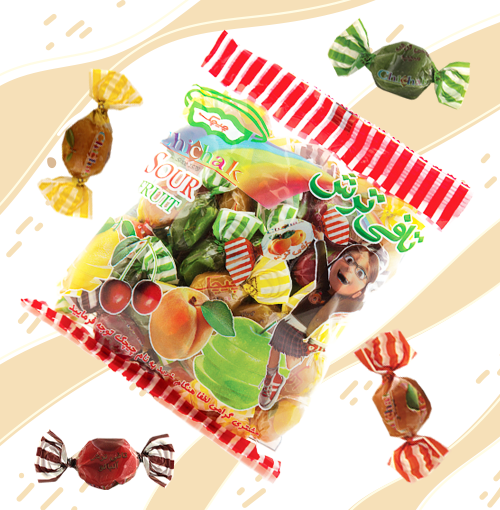 تافی ترش متوسط